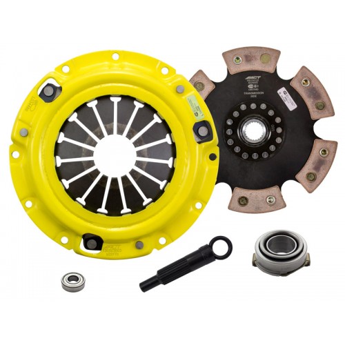 Xtreme 6 Pad Unsprung Clutch Kit Mazda 323 GTX Turbo AWD/2WD 87-89 225mm