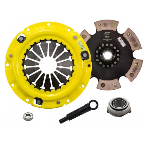 HD 6 Pad Unsprung Clutch Kit Mazda MX3 92-95 1.8 6 Cyl 225mm