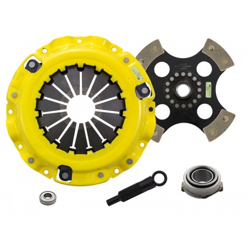HD 4 Pad Unsprung Clutch Kit Mazda MX6 88-92 Turbo 225mm