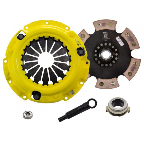 HD 6 Pad Unsprung Clutch Kit Mazda MX6 92-97 2.0 4CYL 225mm