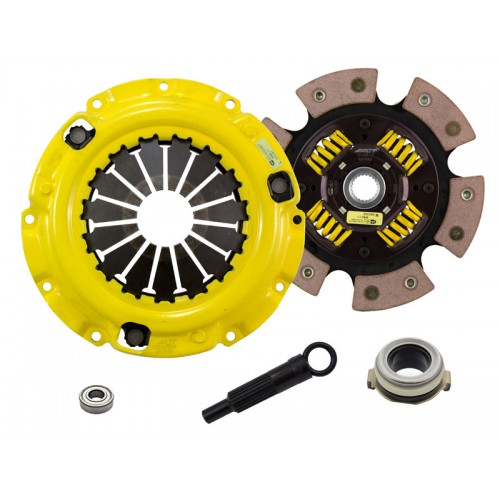 Xtreme 6 Pad Sprung Clutch Kit Mazda MX6 92-97 2.0 4CYL 225mm