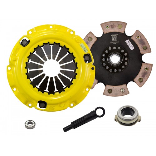 Xtreme 6 Pad Unsprung Clutch Kit Mazda 626 93-02 2.0 215mm