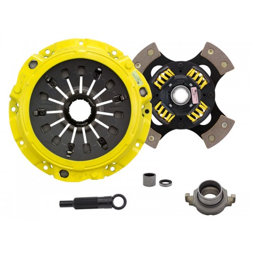 HD 4 Pad Sprung Clutch Kit Mazda RX7 FD 93-99 Twin Turbo Pull-Type 236mm