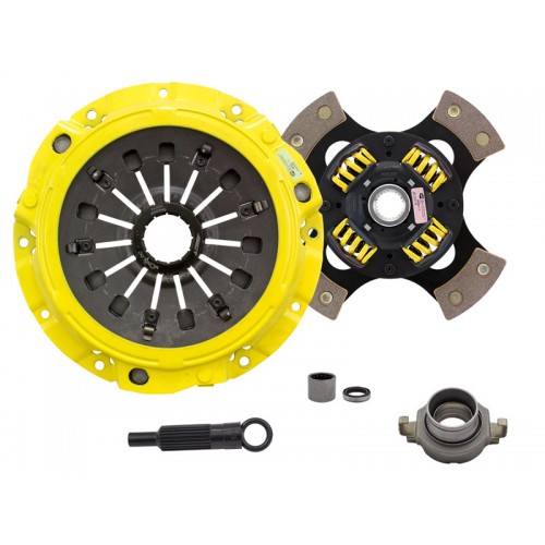 Xtreme 4 Pad Sprung Clutch Kit Mazda RX7 FD 93-99 Twin Turbo Pull-Type 236mm