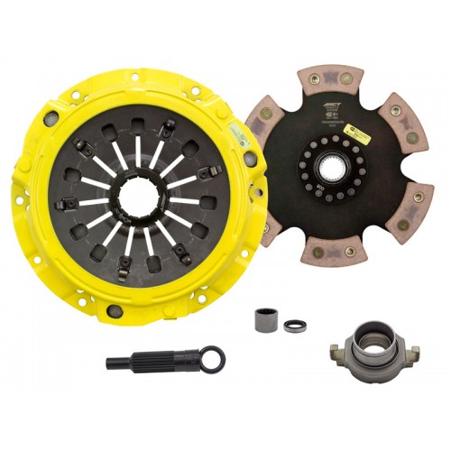 Xtreme 6 Pad Unsprung Clutch Kit Mazda RX7 FD 93-99 Twin Turbo Pull-Type 236mm